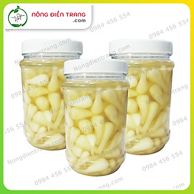 Mua Củ Kiệu Ngâm Chua Ngọt Nhà Làm 800g - Dưa kiệu đường nhà làm chua ngọt Đồng Tháp - Giòn  ngâm bằng đường phèn  không chất bảo quản VTNN Nông Điền Trang
