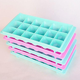 Mua Khay đá tròn tủ lạnh 33 viên   có nắp đậy thông minh hình bi