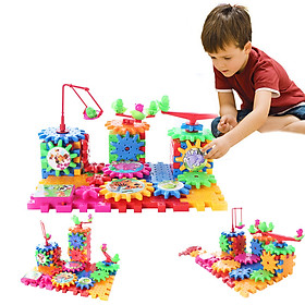 Bộ đồ chơi lắp ghép khối xây dựng phát triển tư duy sáng tạo thông minh cho trẻ. - DH2011