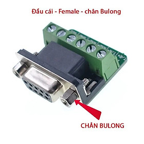 Đầu giắc kết nối đầu cuối cổng COM DB9 sang RS422/485