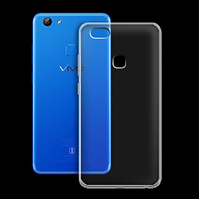 Ốp lưng cho Vivo V7 plus - 01112 - Ốp dẻo trong - Hàng Chính Hãng