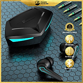 Mua Tai Nghe Gaming Bluetooth 5.2 FLOVEME P30 Pro Tws  Tai Nghe Chơi Game Không dây -Có Mic   Độ Trễ Cực Thấp 0.045s   Pin Cực trâu - Hàng chính Hãng