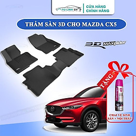 Thảm lót sàn MAZDA CX5 bằng khuôn đúc hãng Kardo và 3D MAXpider KAGU, Chất liệu XPE an toàn không độc hại