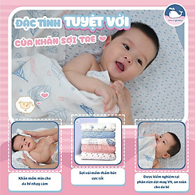 Set 2 khăn xô sợi tre lụa đa năng Lovingbaby - size XXL và XL - Siêu thấm hút, Mềm mịn, An toàn cho da bé - kích thước 120x120cm và 77x77cm