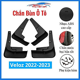 Bộ 4 chắn bùn Veloz 2022-2023 chuẩn theo xe
