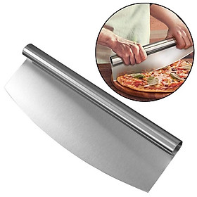 Dụng cụ cắt pizza,kẹo nougat inox dài