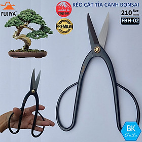 [Hàng cao cấp Nhập Nhật] Kéo cắt tỉa cành Bonsai 210mm Nhật Bản FUJIYA FBH-02 GENUINE