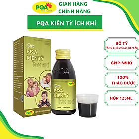 Kiện Tỳ Ích Khí PQA Hỗ Trợ Kích Thích Tiêu Hóa, Giúp Ăn Ngon Miệng Dùng Cho Trẻ Em Còi Xương Chậm Lớn Hộp 125ml