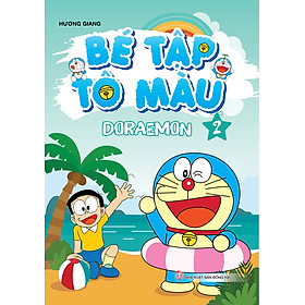 Combo Bé Tập Tô Màu Doraemon