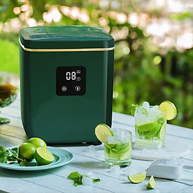 Máy Làm Đá Viên Tinh Khiết Mini Để Bàn Gia Đình 2 Size đá 15kg/ngày