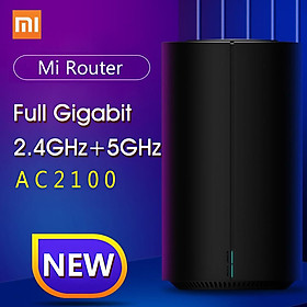 Bộ định tuyến Xiaomi Mi AC2100 Cổng Gigabit Ethernet không dây 2.4GHz 5GHz WiFi 128Mb 4 High Gain