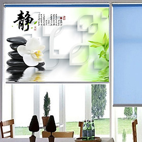 Màn cuốn in tranh 3D MCT-3D-34 Cao1m6