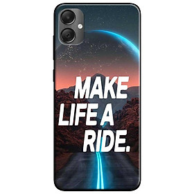 Ốp lưng cho Samsung A04 - A04s - A05 - A05s - Make Life Trăng Xanh - Hàng Chính Hãng