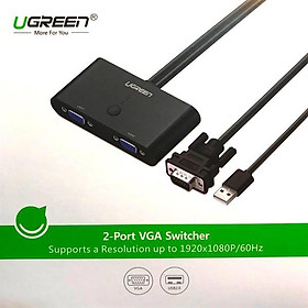 Mua Bộ chuyển mạch VGA 2 vào 1 ra Ugreen 30711 Chính hãng