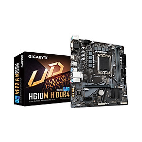 Bo Mạch Chủ Main Gigabyte H610M-H DDR4 Socket LGA 1700 - Hàng Chính Hãng