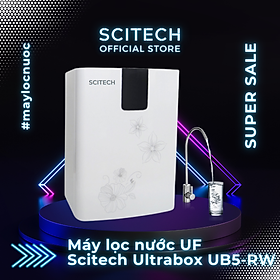 Mua Máy lọc nước UF Scitech Ultrabox (Không dùng điện  không nước thải  lõi đúc nguyên khối thay nhanh  máy nhỏ gọn để bàn hoặc để gầm) - Hàng chính hãng