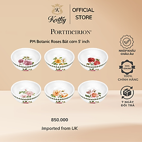 Mua Portmeirion Botanic Roses Bát cơm 5  inch Nhập khẩu Anh Quốc