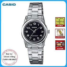 Đồng hồ nữ dây kim loại Casio LTP-V001D-1BUDF