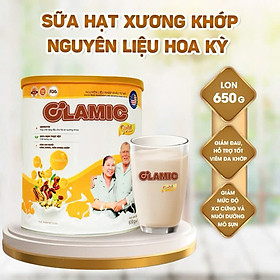 Sữa Hạt Xương Khớp Olamic Gold Lon 650g - Hỗ Trợ Xương Khớp Chắc Khoẻ, Bổ Sung Dinh Dưỡng, Tốt Cho Sức Khỏe