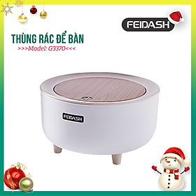 Thùng Rác Để Bàn Nắp Lật FEIDASH G3370 - Thiết kế nhỏ gọn sang trọng phù hợp với mọi không gian nhà bạn