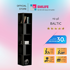 Giá sách gia đình hiện đại SMLIFE Baltic