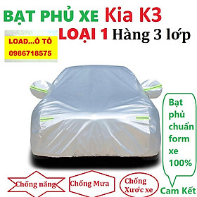 Bạt Che Phủ Xe Kia K3 Cao Cấp