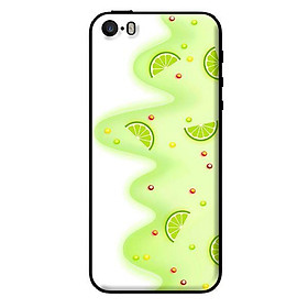 Ốp in cho iPhone 5s Họa Tiết Chanh - Hàng chính hãng