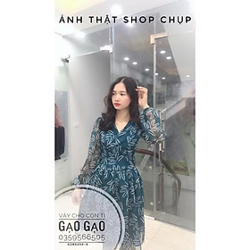 ẢNH THẬT SHOP CHỤP  Váy voan cho con bú