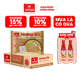 Thùng 18 gói hoàng gia miến thịt bằm vifon 105g