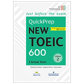 Quickprep New Toeic 600 Volume 2 (Kèm file MP3)