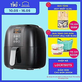 Nồi Chiên Không Dầu Điện Tử Lock&Lock ECF-300B (3 lít) - Hàng Chính Hãng