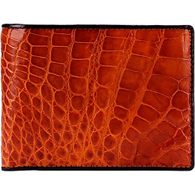Ví Nam Da Cá Sấu Huy Hoàng HT2221 (12.5 x 10 cm) - Vàng