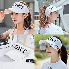 Mũ chống nắng nửa đầu, nón lưỡi trai cao cấp, nón kết thời trang cho cả nam và nữ MD03