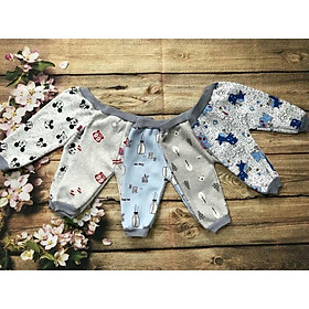 Set 10 quần chục nỉ lót lông cho bé