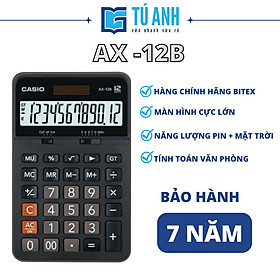 MÁY TÍNH CASIO AX-12B