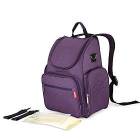 Insular Mommy Bag Backpack Waterproof Large Capacity Baby Bags Diaper Bag with Changing Pad Stroller Hanging Strap
