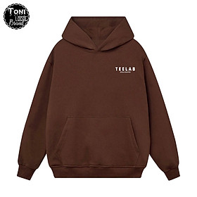 Áo Hoodie Local Brand TEELAB nỉ bông dày form rộng Unisex Full Box (HD2100L - Kèm Video Ảnh Thật)