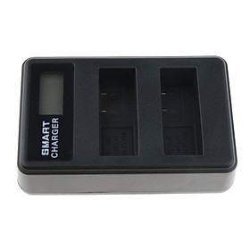 Intelligent LCD Display Dual Slots Charger EN-EL14 for   D3100