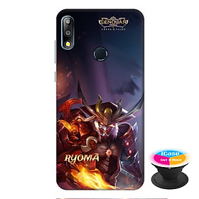 Ốp lưng điện thoại Asus Zenfone Max Pro M2 hình RYOMA tặng kèm giá đỡ điện thoại iCase xinh xắn - Hàng chính hãng