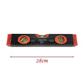 Mua Thước  thước đo thuỷ  thước đo thuỷ cân bằng  thước thuỷ cân bằng -  đo được đa dạng bề mặt kiểm tra chính xác độ cân bằng của mặt phẳng. Thước nhỏ 28cm  Thước lớn 48cm