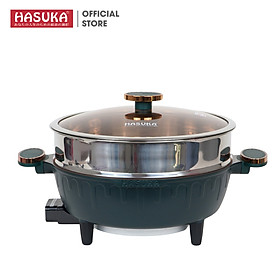 NỒI LẨU ĐIỆN ĐA NĂNG HASUKA HSK-356L Hàng chính hãng