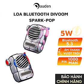 Mua Loa Bluetooth Divoom Spark-Pop công suất 5W  thiết kế ấn tượng dung lượng pin 1000mAh - Hàng chính hãng