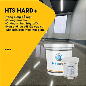 Hoá Chất Tăng Cứng Sàn Liquid Hardener HTS HARD+ thùng nhỏ 6Kg - Thi công 40m2 sàn