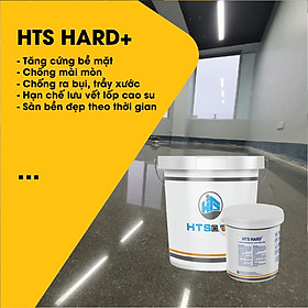 Chất Tăng Cứng Sàn Liquid Hardener HTS HARD+ thùng 6Kg - Tăng cứng, Chống bụi, Dùng được cho sàn Mác yếu