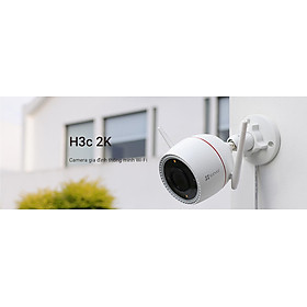 Camera Wifi EZVIZ H3C 2K, Độ Phân Giải 3MP, Có Màu Ban Đêm, Tùy Chỉnh Vùng Cảnh Báo, Hàng Chính Hãng- bảo hành 2 năm