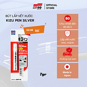 Bút Lấp Vết Xước Sơn Ô Tô Kizu Pen Silver BP-59 Soft99 (7g) - Màu Bạc