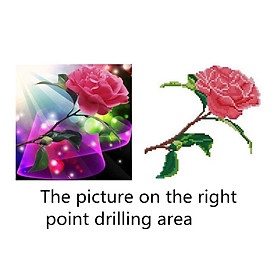 DIY 5D Diamond Painting by Number Kits Crystal Rhinestone Embroidery Paintings Pictures Arts Craft for Home Wall Decor