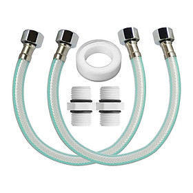 Mua Phụ kiện kết nối bộ lọc thô  lọc sinh hoạt 10 inch ren phi 21 dây mềm chịu áp | Hàng chính hãng