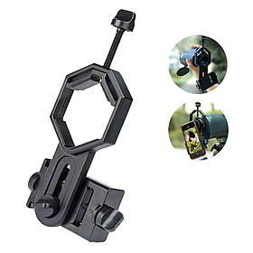 Cellphone Telescope Adapter Mount Bracket Aluminum Alloy & Plastic Material Multifuctional Universal for Astronomical