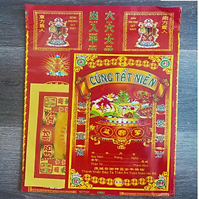Mua Giấy cúng TẤT NIÊN(đủ bộ đầy đủ)
